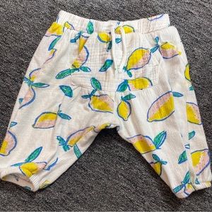 ZARA Baby Girl Fruit Pants Size 3-6 Months